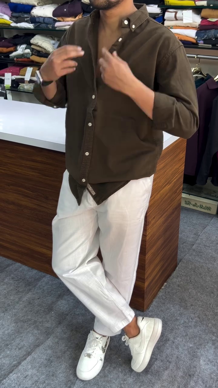 Olive Casual Shirt – Relaxed Everyday Style