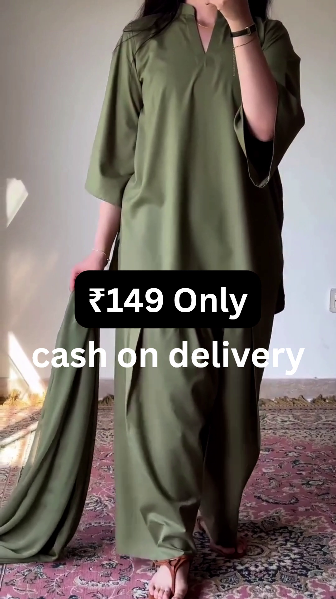 Olive Kurti – Elegant Minimal Ethnic Wear