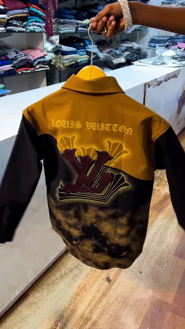 Premium Luxury Inspired Printed Streetwear Jacket for Men